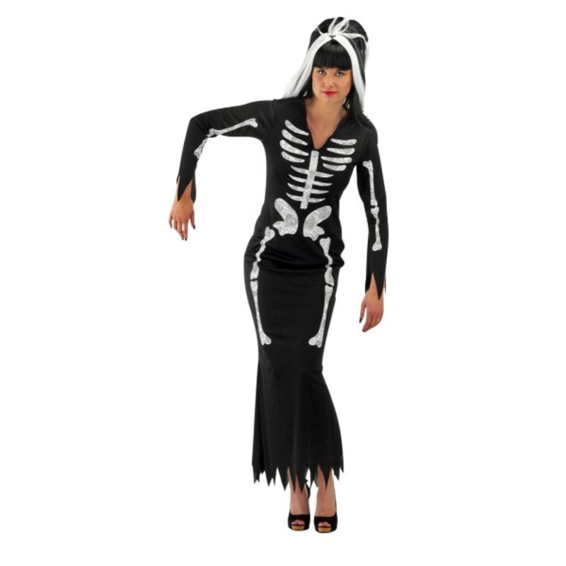 Classic skeleton ladies costume