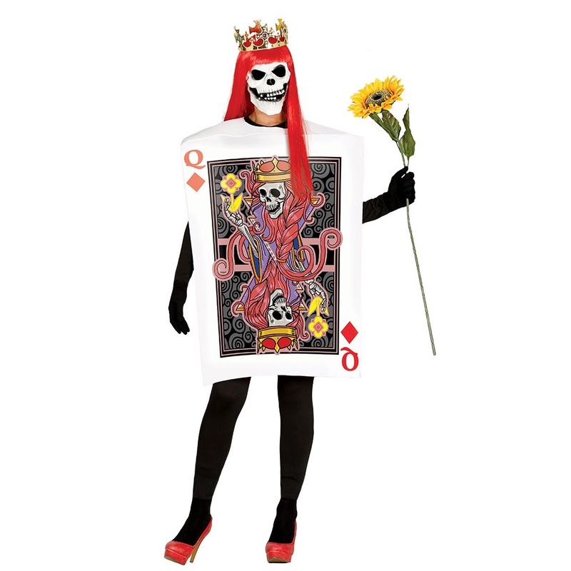 Dead Diamonds Checkers Playing Cards Costume