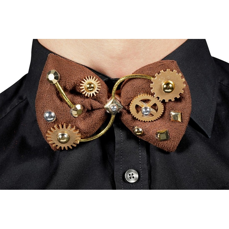 Futuristic steampunk bow tie