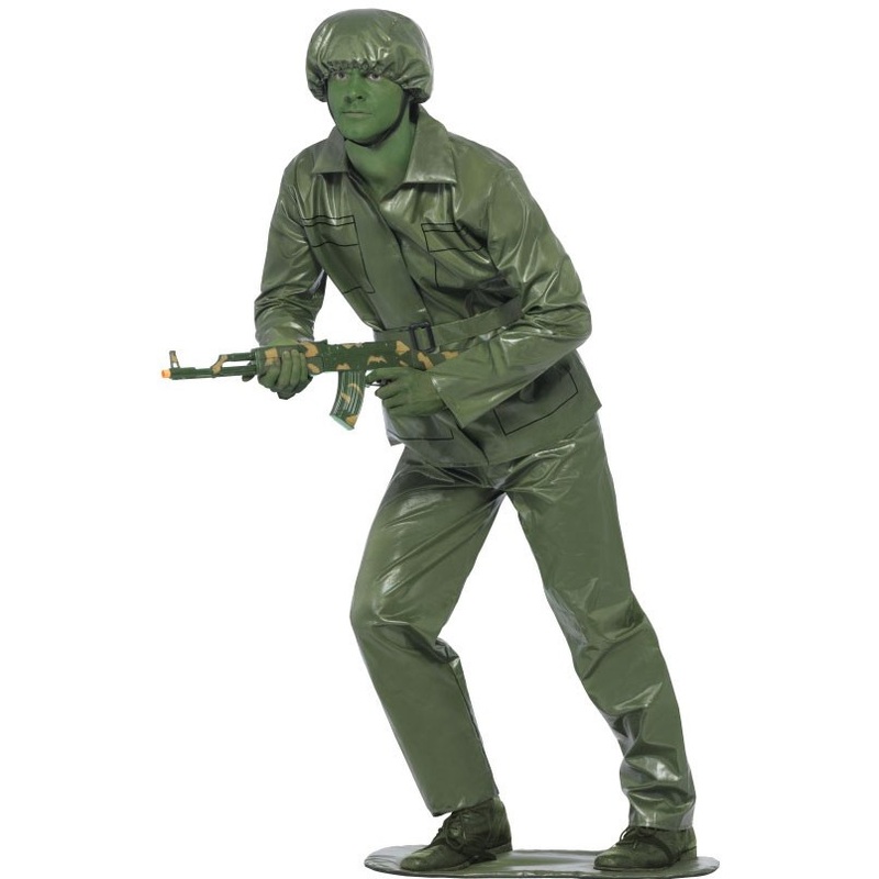 Green soldier costume Samuel M
