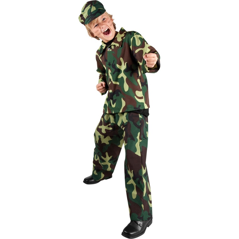 Military costume robin for kids