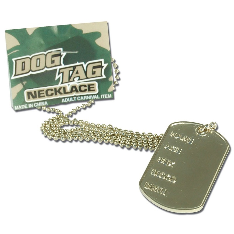 Military dog tag