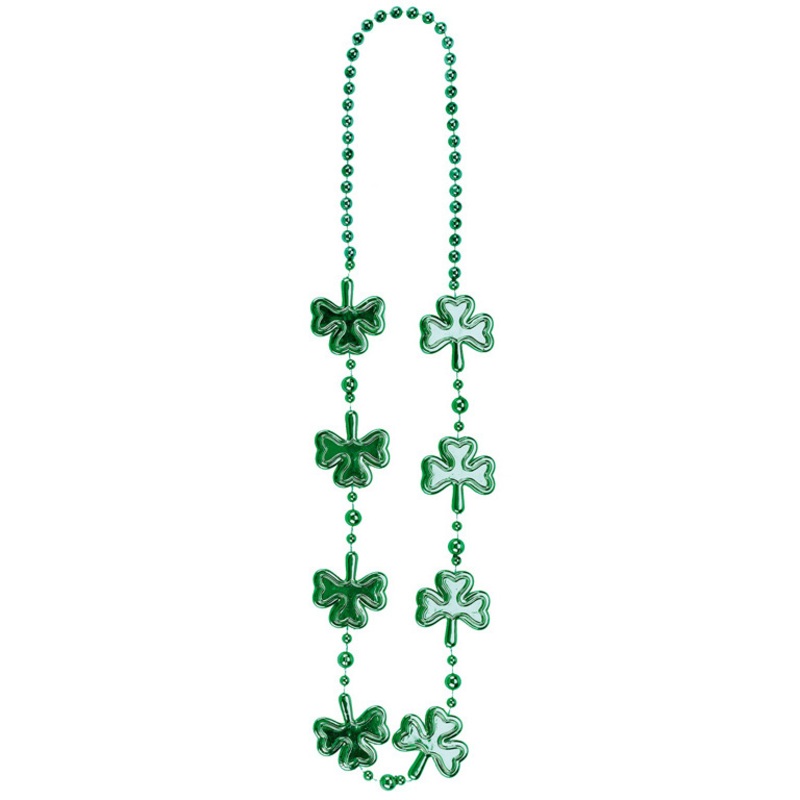 Shamrock Necklace Green 1.01m