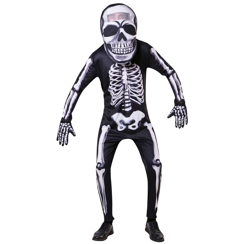 Skeleton jumpsuit unisex