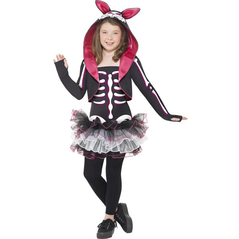 Skeleton rabbit kids costume