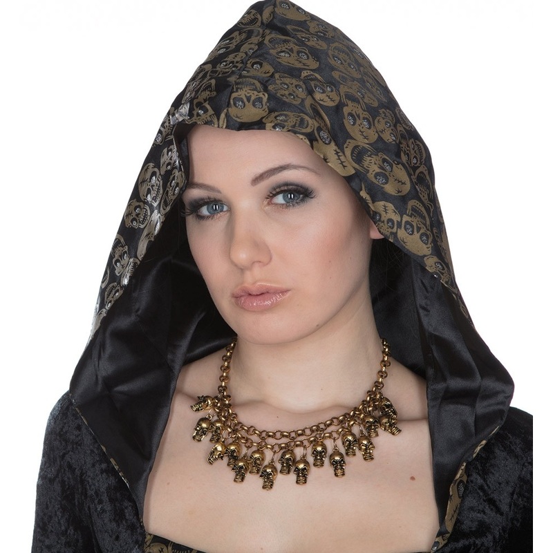 Skull chain gold