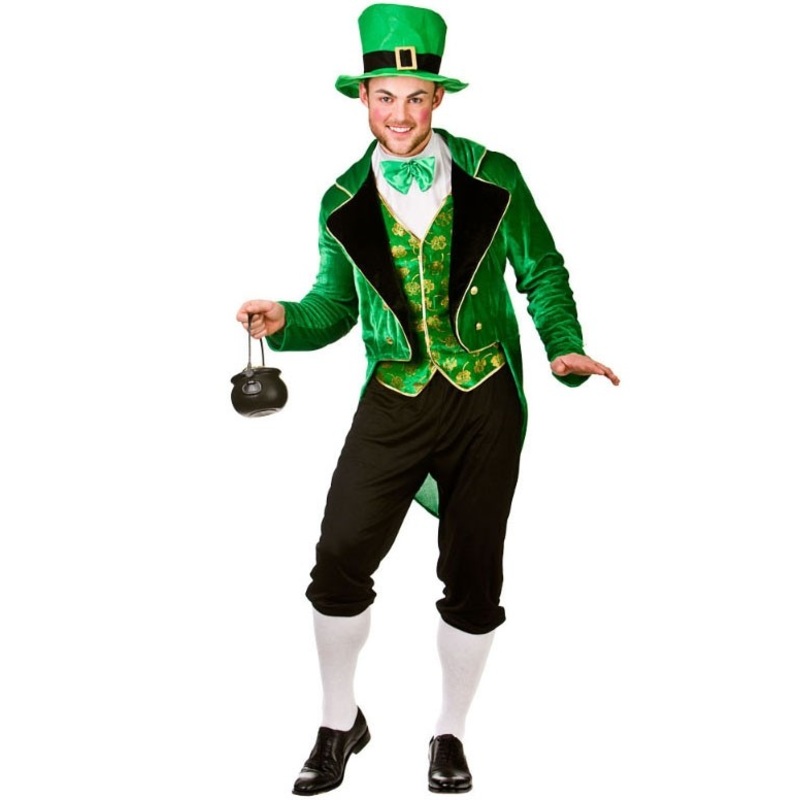 St. Patrick Leprechaun Costume Men's S