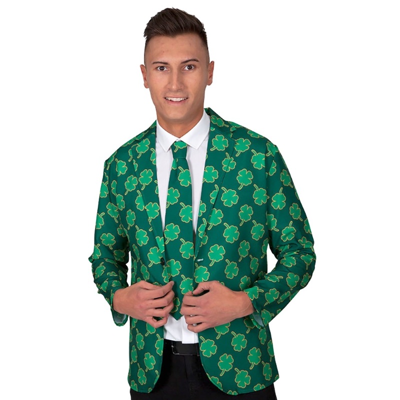 St. Patrick's jacket and tie for men M
