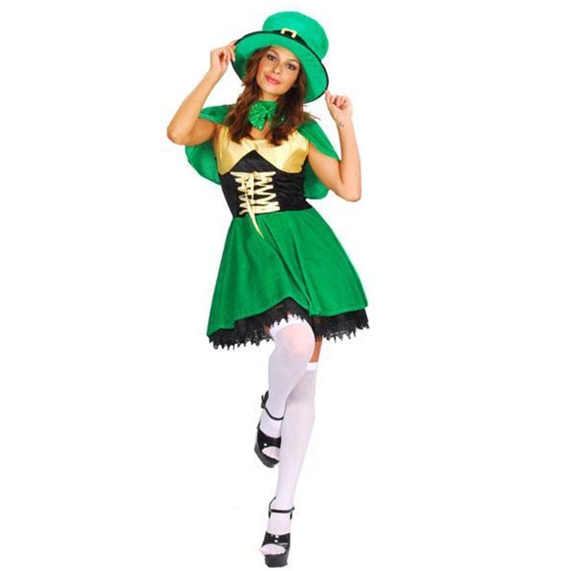 St. Patrick's Leprechaun ladies costume