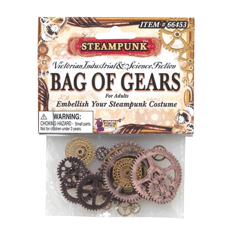 Steampunk gears metal look