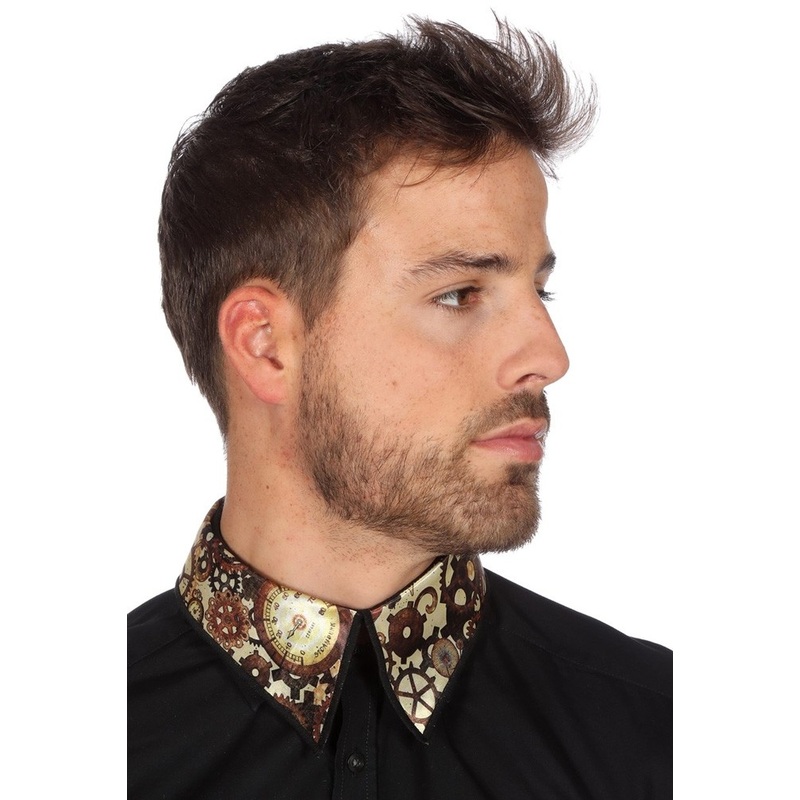 Steampunk shirt collar for men