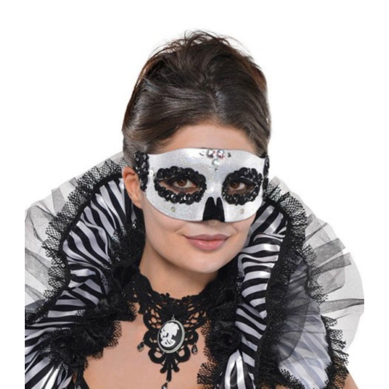Venice skeleton mask for women
