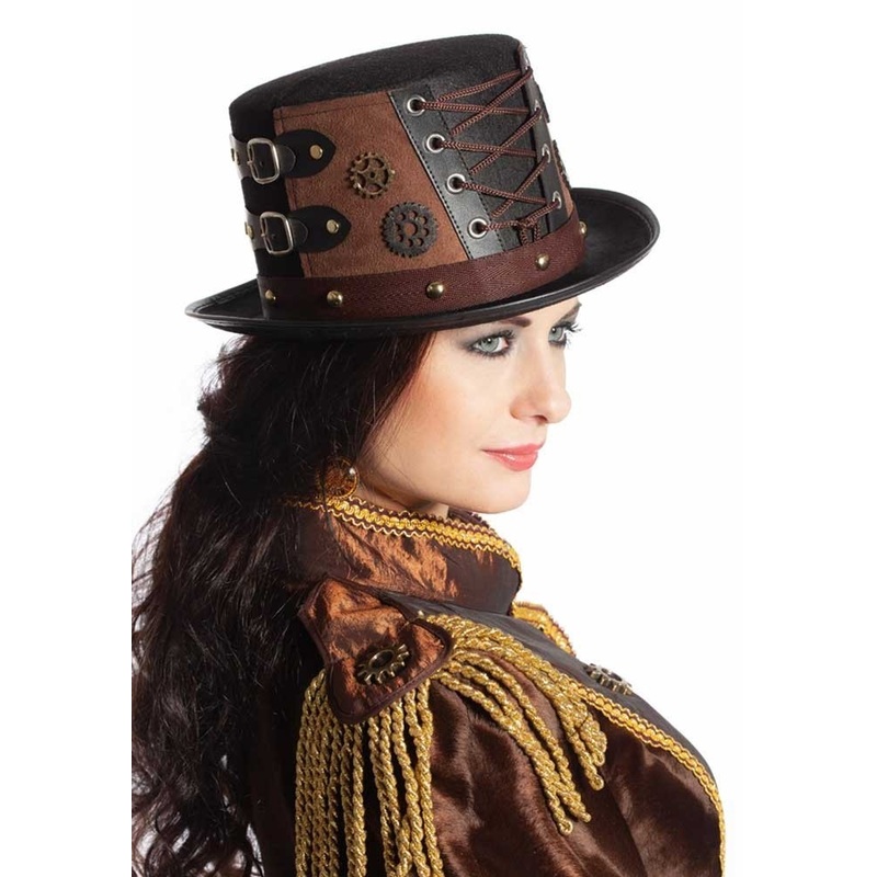 Victorian steampunk top hat Mary