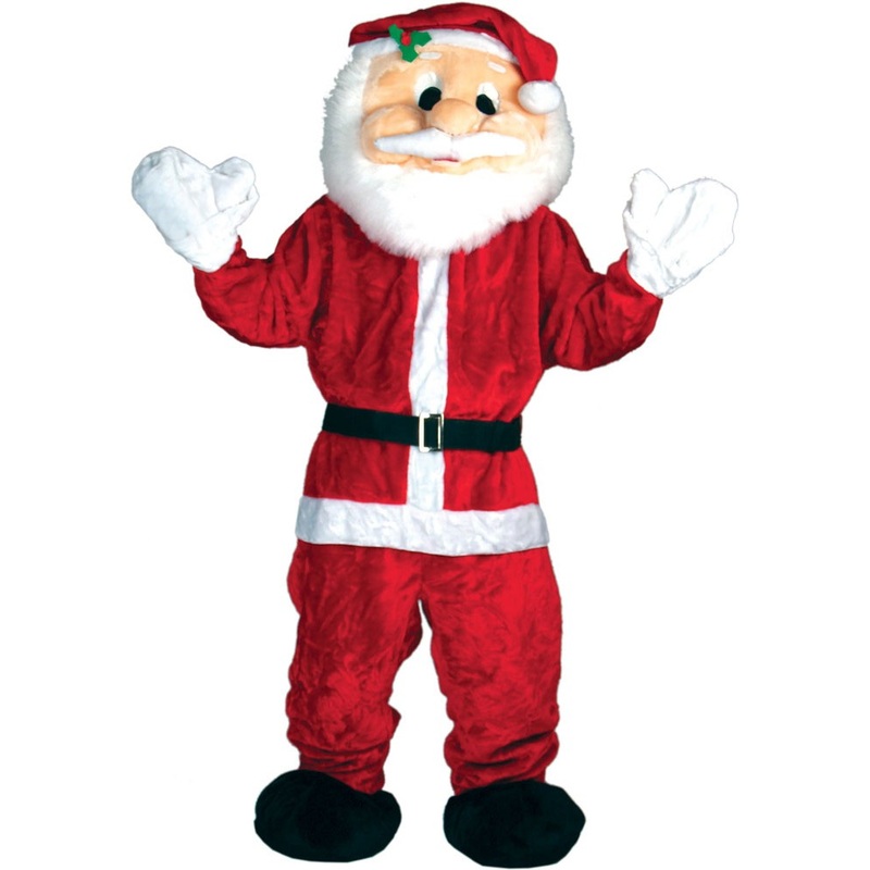Clausio Santa Claus costume with giant head
