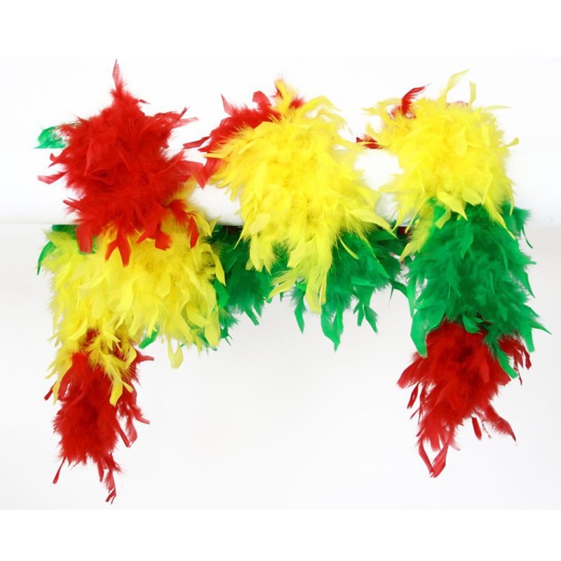 Colorful Lituva feather boa 180cm