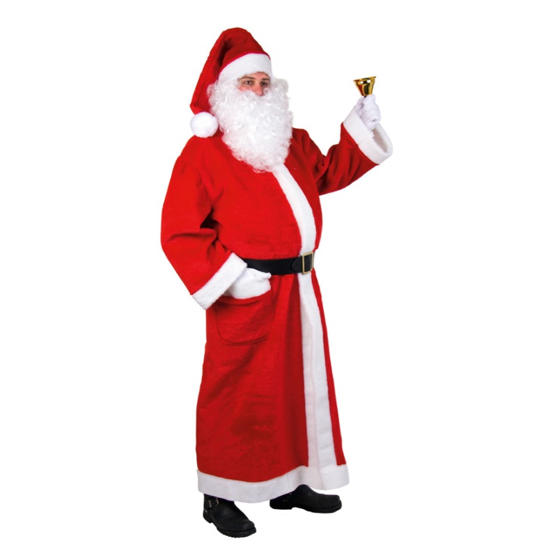 Father Christmas Plush Costume 3 Pcs.