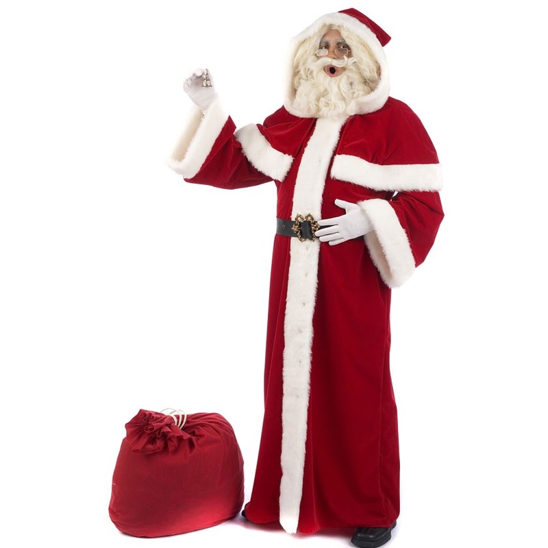 Fluffy Santa Claus coat M