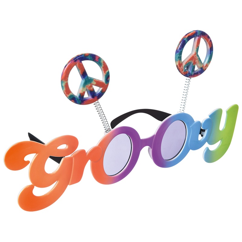 Groovy Tinted Colorful 60s Glasses