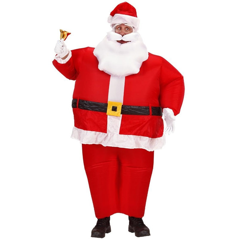 Inflatable Santa Claus costume