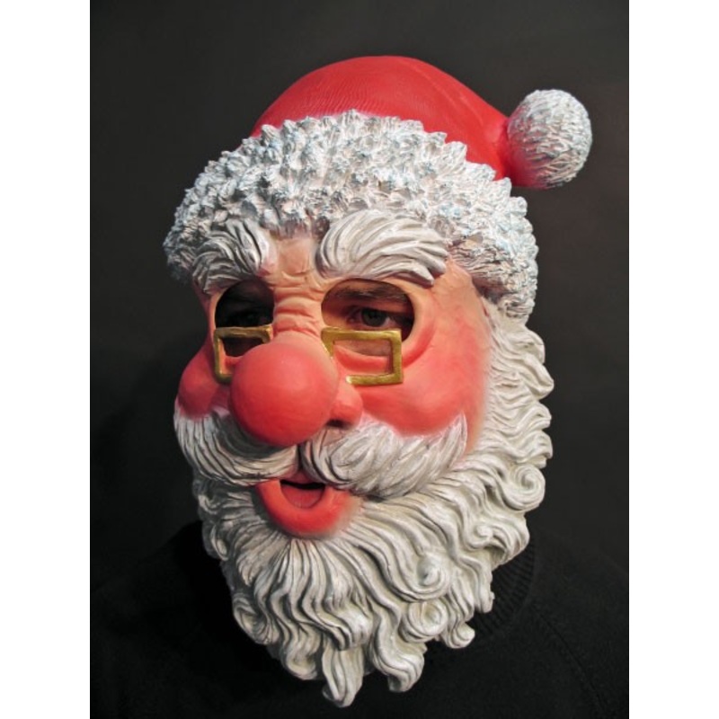 Nostalgic Santa Claus latex mask