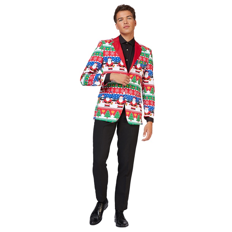 OppoSuits Blazer Snazzy Santa 46