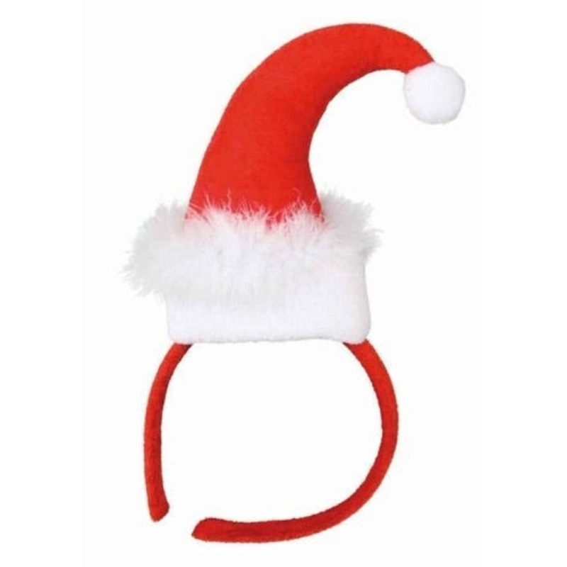Red Santa headband