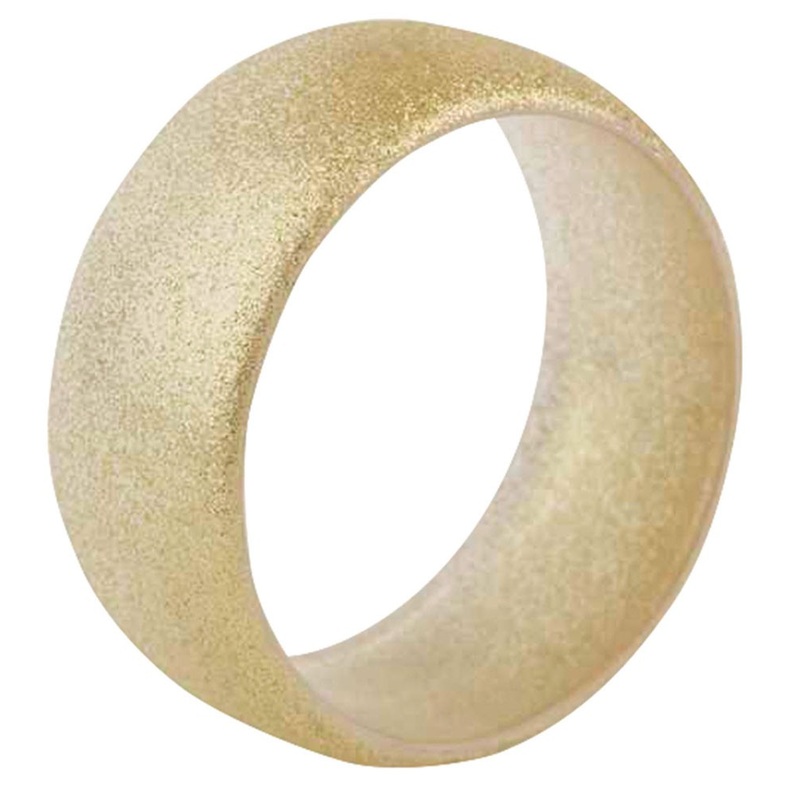 Retro glitter bangle gold
