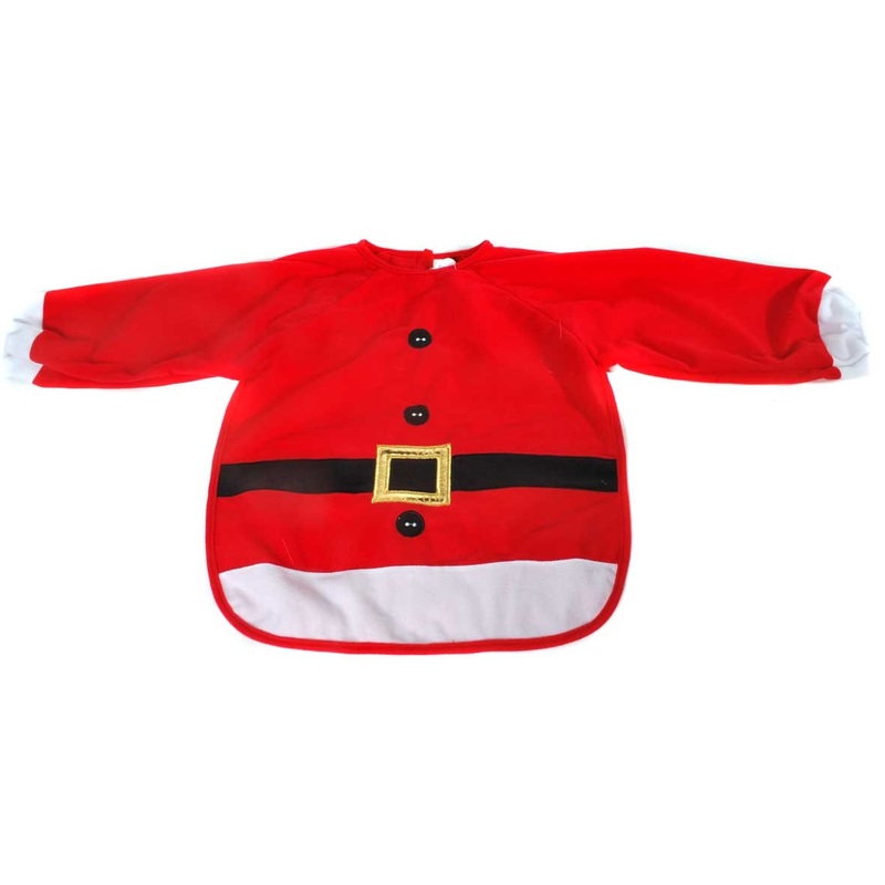 Santa Claus baby bib