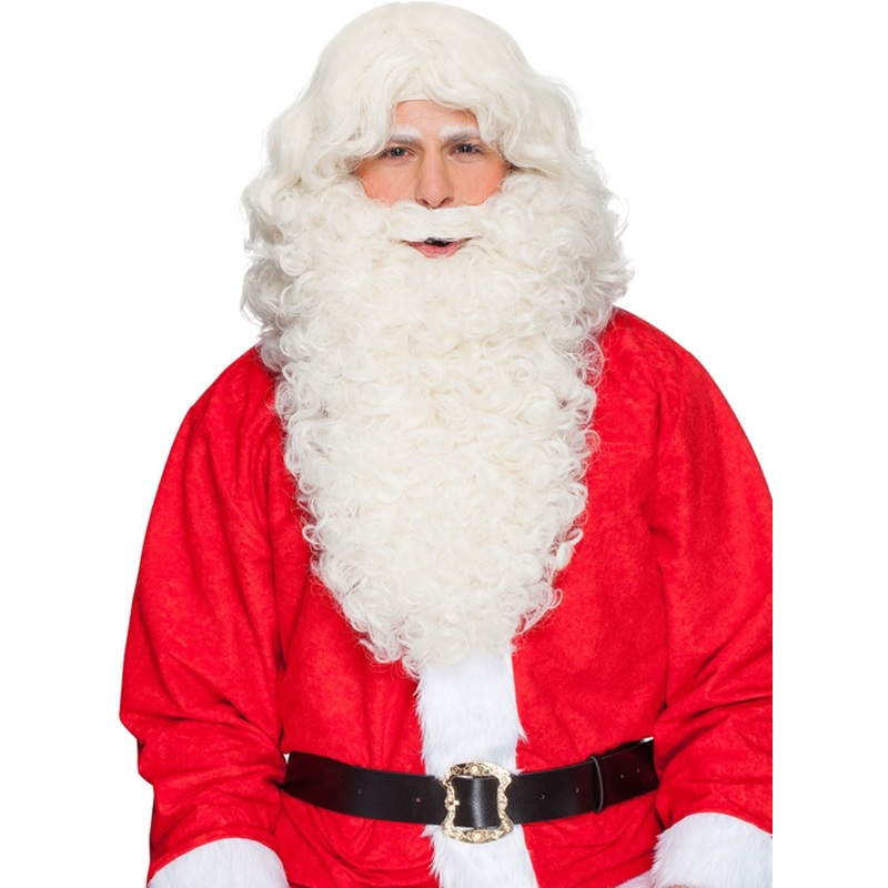 Santa Claus beard white