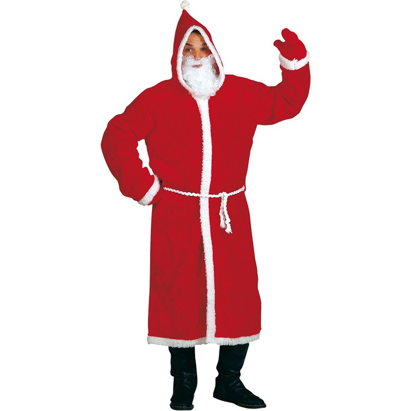 Santa Claus coat including beard