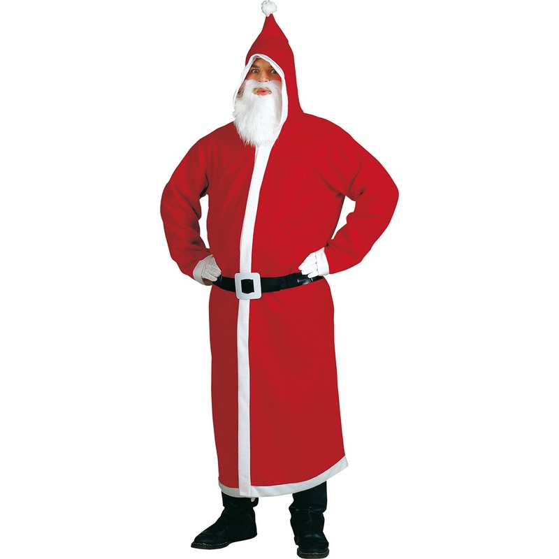 Santa Claus felt coat with a beard