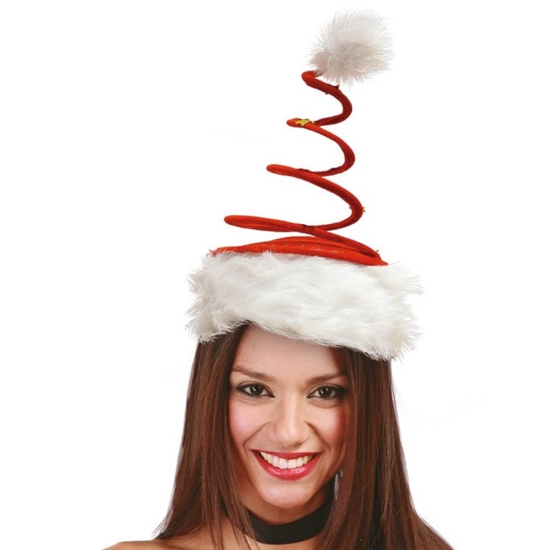 Spiral Santa Claus hat