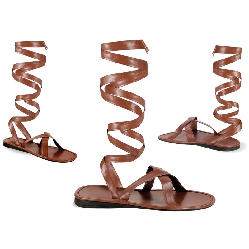 Antique Roman sandals for men