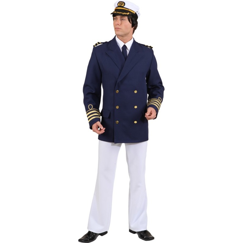 Blue sailor captain men's jacket 50-52