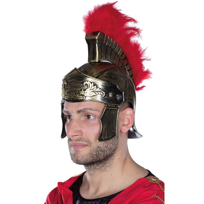 Bronze gladiator helmet