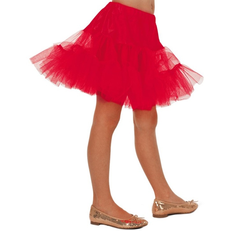 Children's petticoat tutu red 128