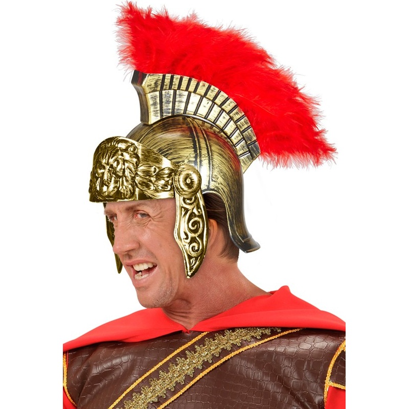 Gallicus Centurion Helmet In Gold
