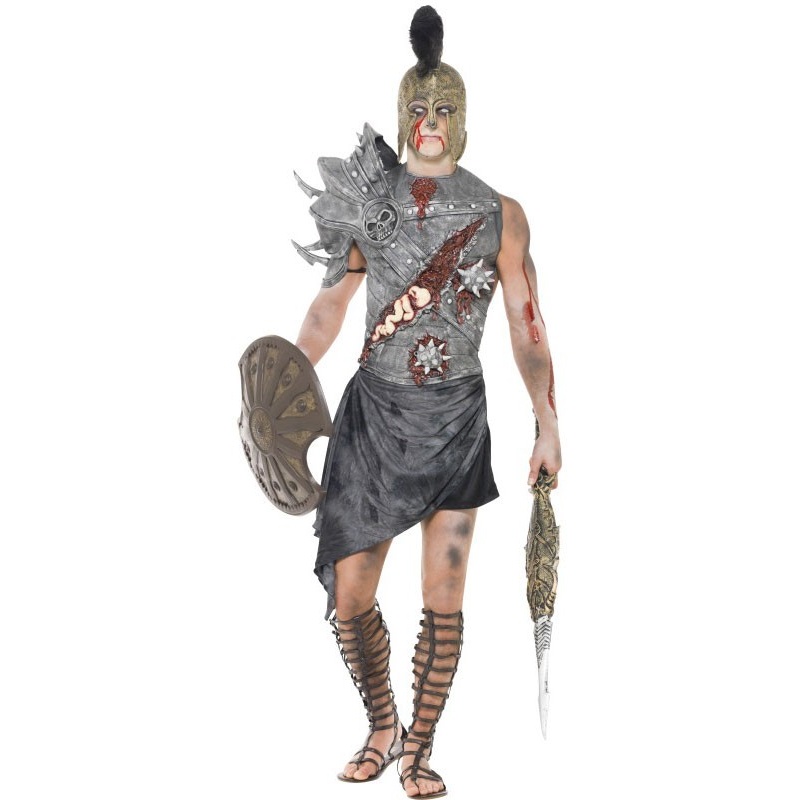 Gladiators fighter zombie costume M