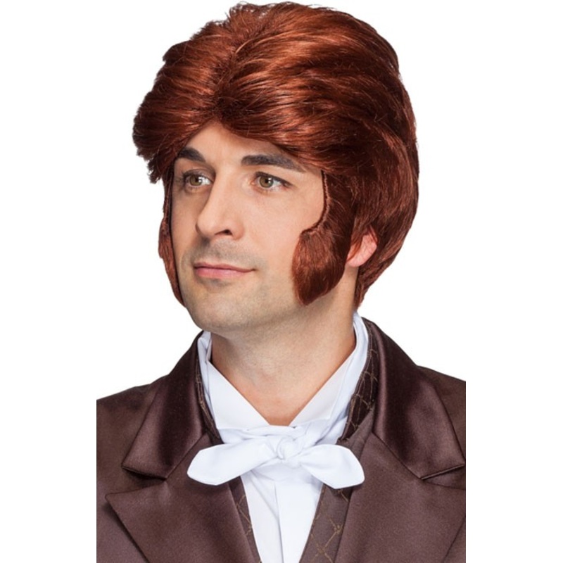 Mr Smith sideburn wig