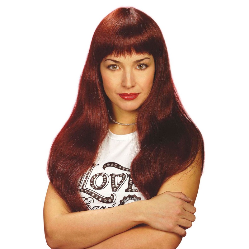 Natural beauty women's wig red