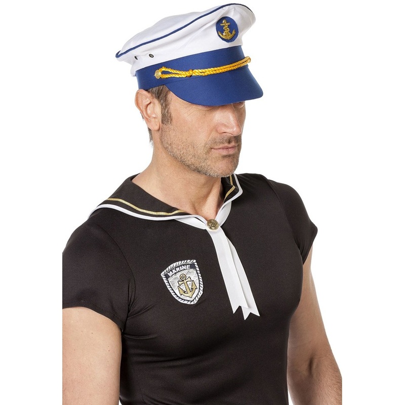 Navy captain's hat for men