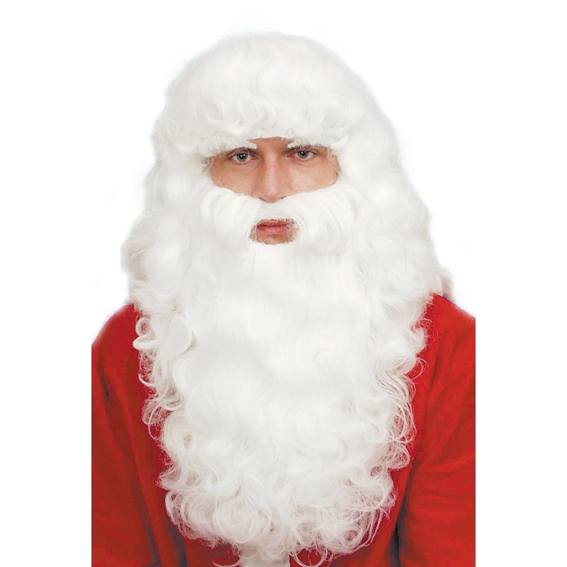 Santa Claus wig set with beard & eyebrows