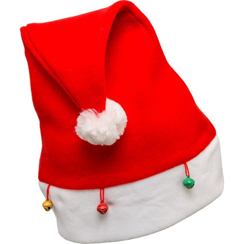 Santa hat with cute bells