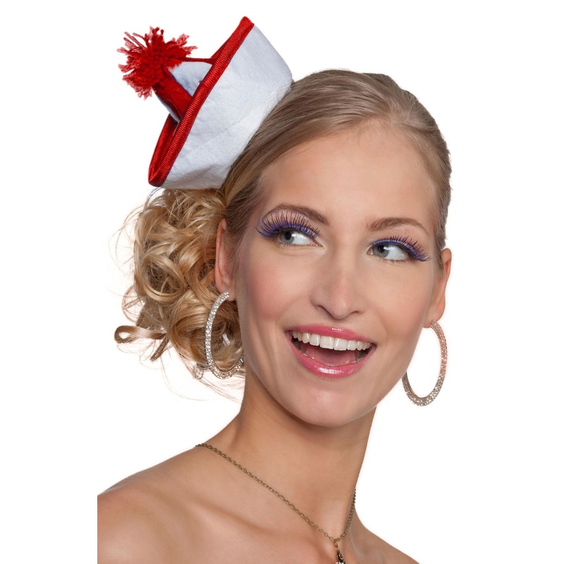 White paper boat cap