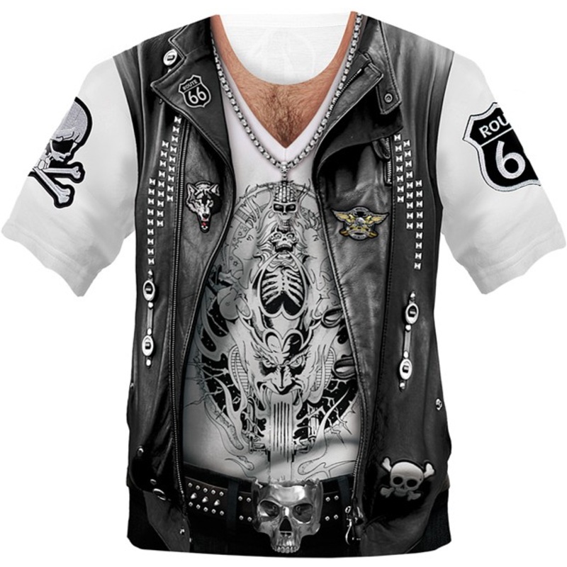 Biker 3D shirt for men S