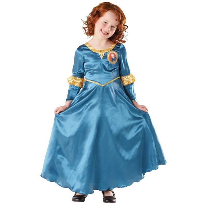 Blue Merida princess dress M
