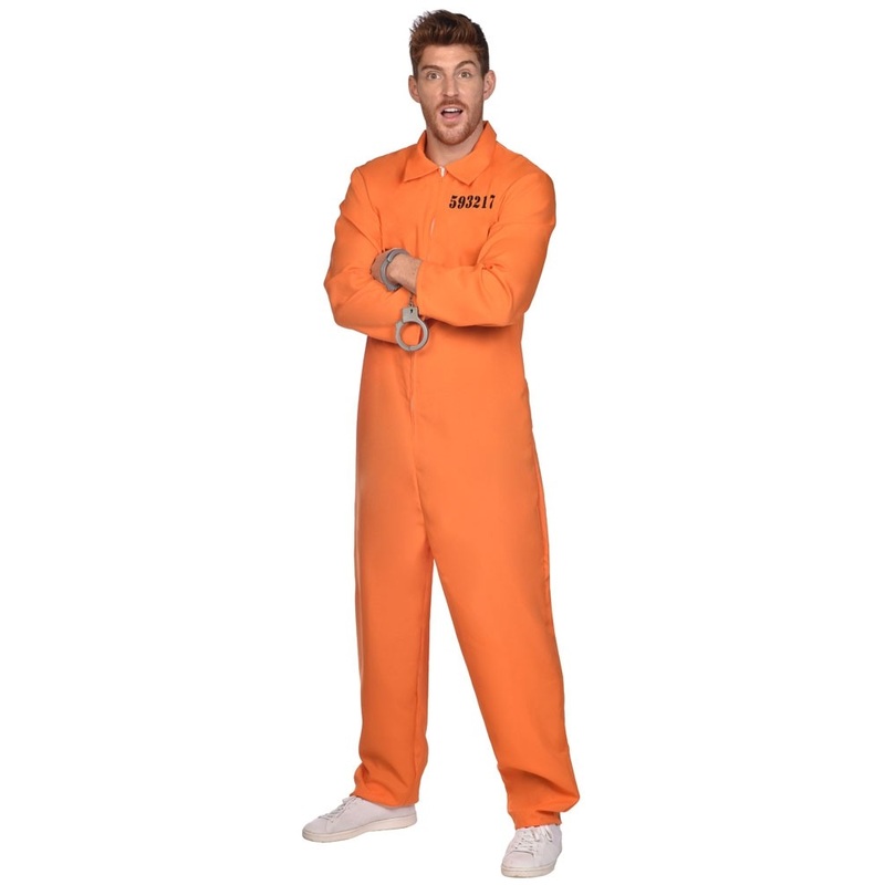 Death Row Convict Costume for Men S