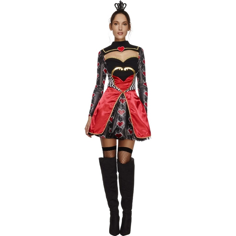 Lady of hearts dress with mini crown S