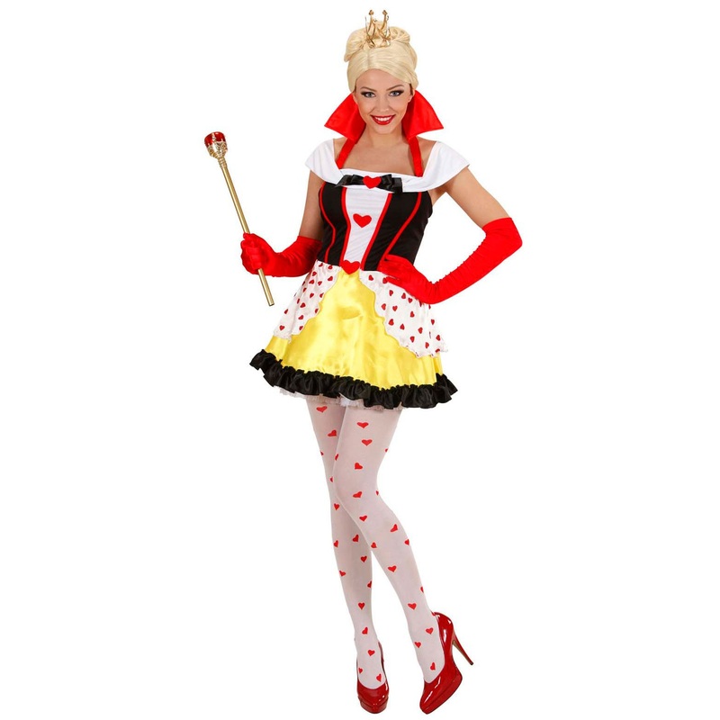 Magical Queen of Hearts ladies costume S