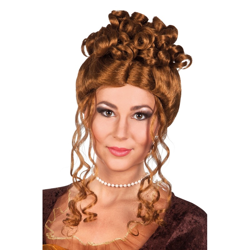 Medieval head of hair wig